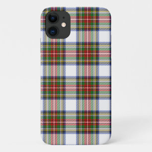 Capa Para iPhone 11 Padrão Escocês da Xadrez de vestimenta real de S
