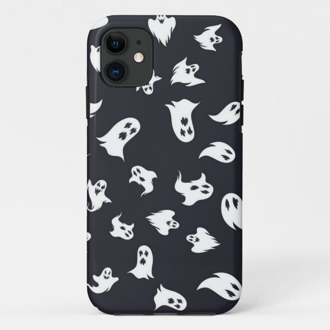 Capa Para iPhone 11 padrão fantasma (Verso)