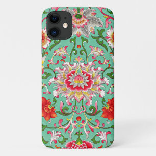 Capa Para iPhone 11 Padrão Floral Colorido
