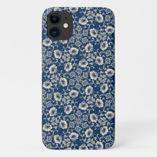 Capa Para iPhone 11 Padrão Floral de Vintage do Estilo Medieval