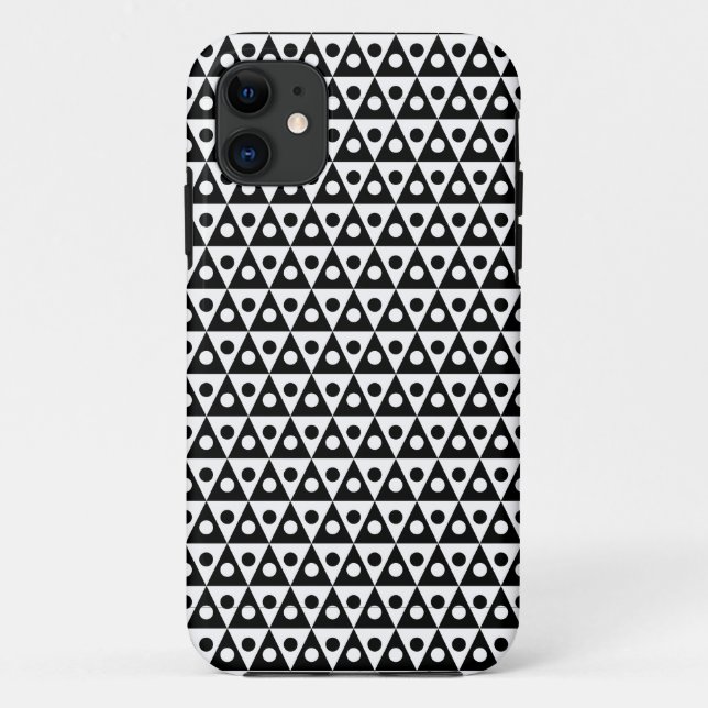 Capa Para iPhone 11 Padrão Geométrico 260514 (Verso)