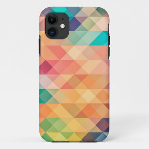 Capa Para iPhone 11 Padrão geométrico colorido do Abstrato