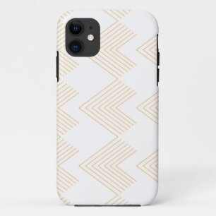 Capa Para iPhone 11 Padrão gráfico de forma de seta de chevron simpl