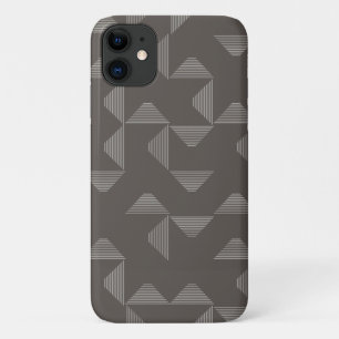 Capa Para iPhone 11 Padrão gráfico geométrico simples, moderno e moder