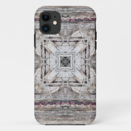 Capa Para iPhone 11 Padrão Inspirado Aztec bonito Tingido Rosa