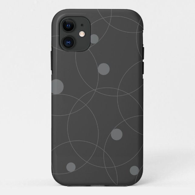 Capa Para iPhone 11 Padrão moderno, simples, brincalhão, divertido de  (Verso)