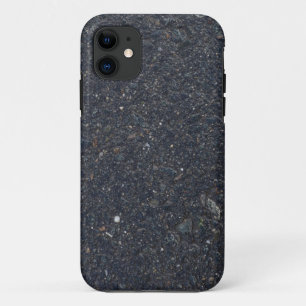 Capa Para iPhone 11 padrão molhado de textura asfalta betume breu pret