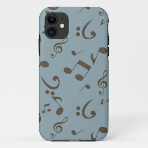 Capa Para iPhone 11 Padrão musical