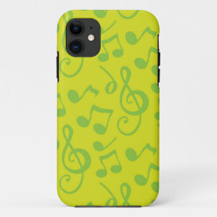 Capa Para iPhone 11 Padrão musical