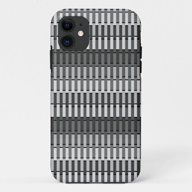 Capa Para iPhone 11 Padrão na moda Moderno de Abstrato (Verso)