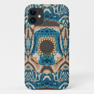 Capa Para iPhone 11 Padrão Nativo Turquesa do Sudoeste