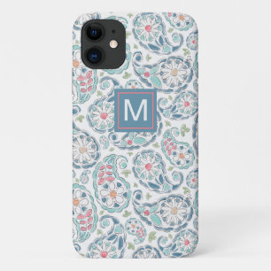 Capa Para iPhone 11 Padrão Paisley Springtime