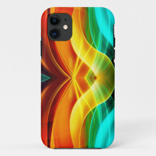 CAPA PARA iPhone 11 PADRÃO PSIQUEDÉLICO ARTÍSTICO MODERNO