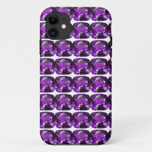 Capa Para iPhone 11 Padrão Roxo