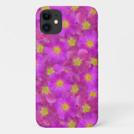Capa Para iPhone 11 Padrão Selvagem de Rosa