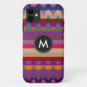 Capa Para iPhone 11 Padrão Trendy Chevron Stripes #9
