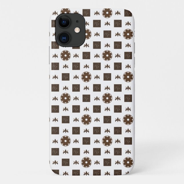 Capa Para iPhone 11 Padrão Verificado Elegante (Verso)