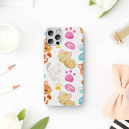 Capa Para iPhone 11 Padrões De Gatos, Gatos Cutes, Gatinhos, Gatinhos,