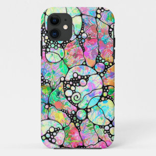 Capa Para iPhone 11 Padrões De Mão E Digitalmente Pintados Artigo 31º