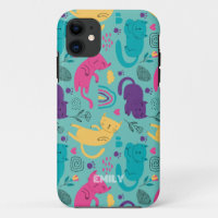 Padrões para gatos de desenho animado