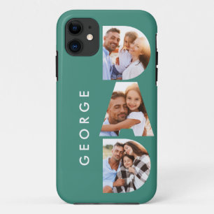Capa Para iPhone 11 Pai foto moderna tipografia