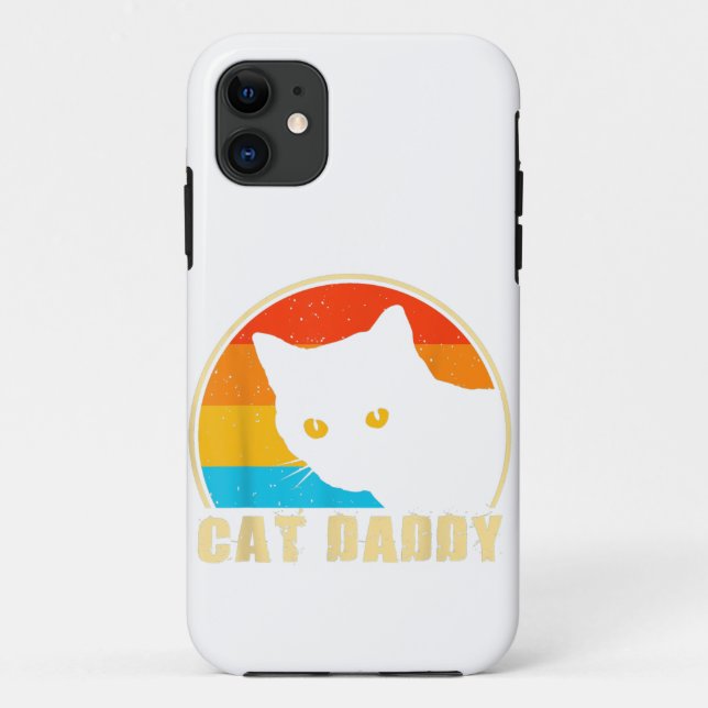 Capa Para iPhone 11 Pai Gato Estilo Oitava (Verso)