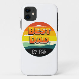 Capa Para iPhone 11 Pai Golfer Melhor Pai De Par