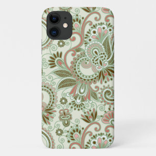 Capa Para iPhone 11 Paisley Pattern, Persa Paisley, Oriental Paisley