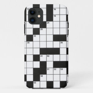 Capa Para iPhone 11 Palavras cruzadas