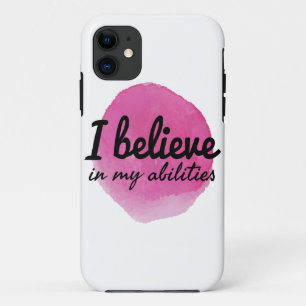 Capa Para iPhone 11 palavras inspiradoras para a aceitação da vida