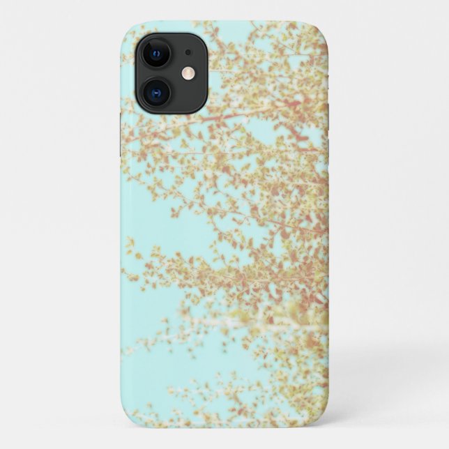 Capa Para iPhone 11 Pale Saltbush deixa o iPhone 11 Case (Verso)