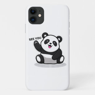 Capa Para iPhone 11 panda bonitinho