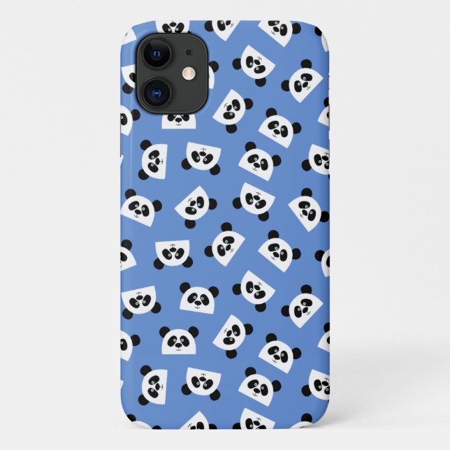 Capa Para iPhone 11 Pandas (Verso)