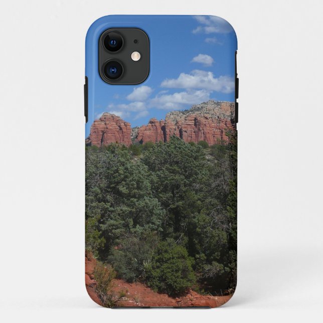 Capa Para iPhone 11 Panorama das Red Rocks em Sedona Arizona (Verso)