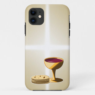 Capa Para iPhone 11 Pão sem fermento e vinho A última Páscoa de jantar