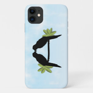 Capa Para iPhone 11 Papagaio Amor