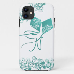 Capa Para iPhone 11 Papagaios com Monograma