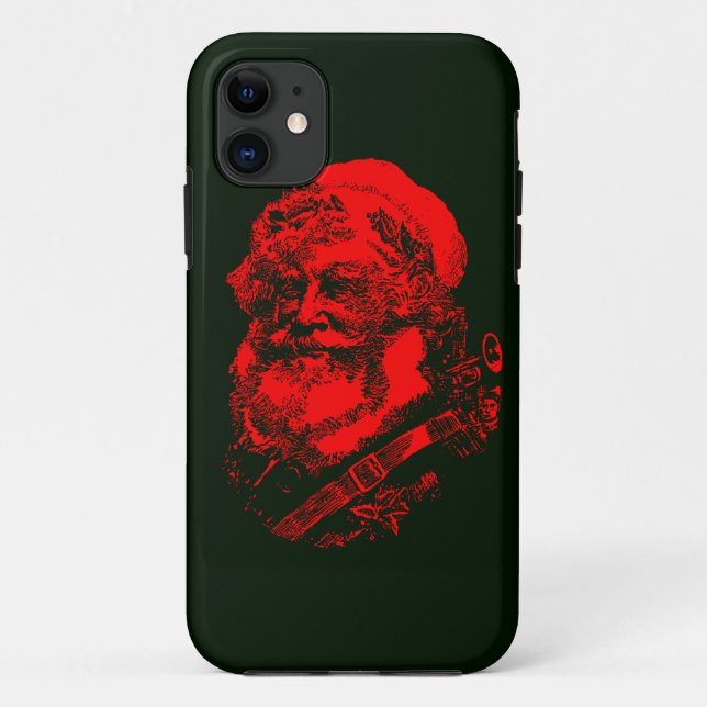 Capa Para iPhone 11 Papai Noel V2 (Verso)