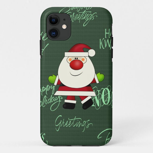 Capa Para iPhone 11 Papais noeis iPhone 5 mal lá (Verso)