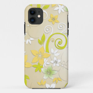 Capa Para iPhone 11 Papel de parede para flores 3