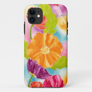 Capa Para iPhone 11 Papoilas