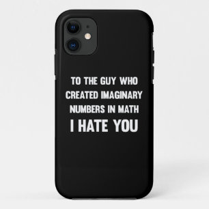 Capa Para iPhone 11 Para a cara que criou números imaginários... Engr