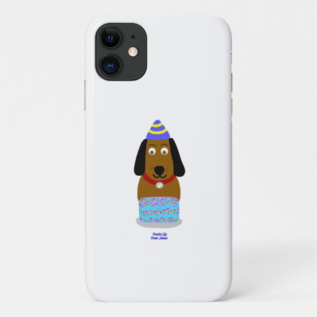 Capa Para iPhone 11 Parabéns Pup Apple iPhone 11 Caso (Verso)