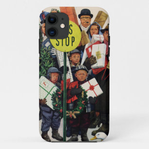 Capa Para iPhone 11 Paragem do autocarro no Natal