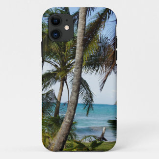 Capa Para iPhone 11 paraíso tropical