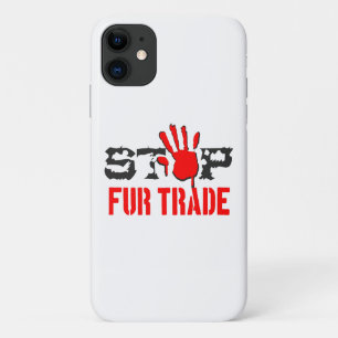 Capa Para iPhone 11 Parar o Comércio de Peles