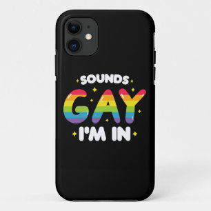 Capa Para iPhone 11 Parece Gay, estou no Orgulho LGBT Engraçado