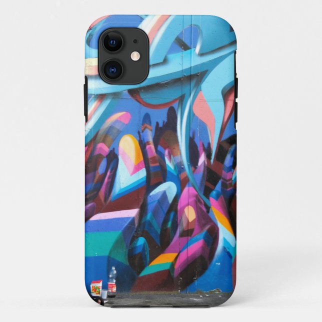 Capa Para iPhone 11 Parede de Grafite Legal (Verso)