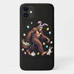 Capa Para iPhone 11 Páscoa do Pé Grande Dia Engraçado Sasquatch