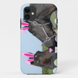 Capa Para iPhone 11 Páscoa Pony e Cavalo